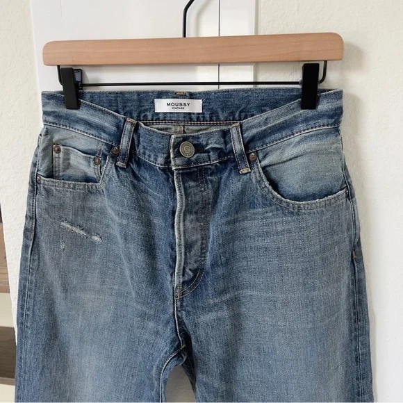 NWOT Moussy Vintage Showell Straight Leg Jeans - Picture 7 of 12